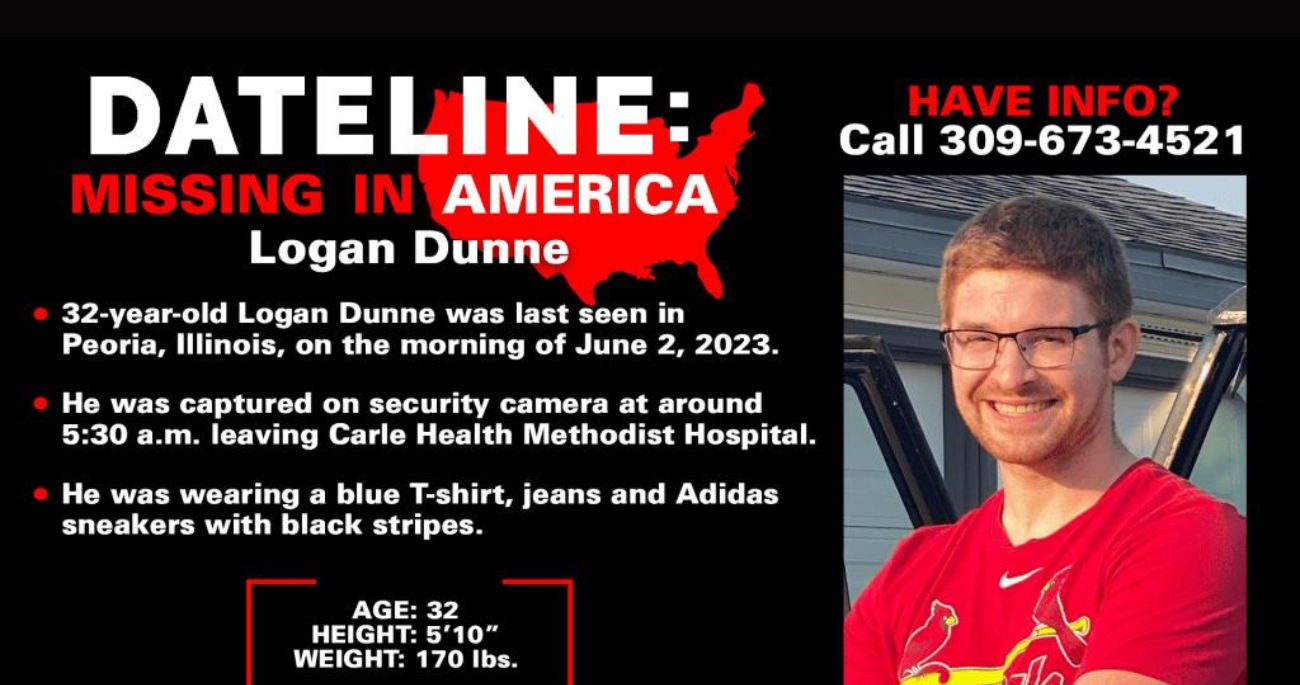 Logan Dunne Missing
